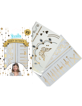 Snails Kūno Tatuiruotė Metalika