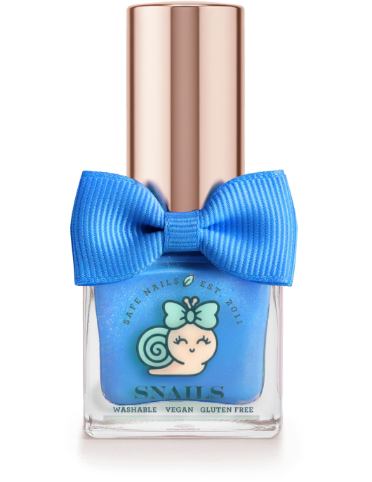 Snails nuplaunamas nagų lakas, Mėlynas dangus