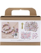 Creativ papuošalų gaminimo rinkinys, pastelinių spalvų