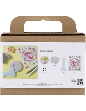 Creativ rankdarbių rinkinys, Mano unikalūs akmenukai