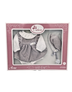Arias lėlės kūdikio rūbeliai, 45 cm