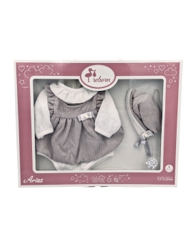 Arias lėlės kūdikio rūbeliai, 45 cm