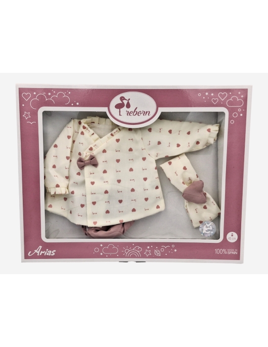 Arias lėlės kūdikio rūbeliai, 45 cm Arias lėlės kūdikio rūbeliai, 45 cm