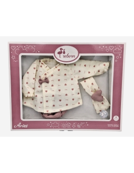 Arias lėlės kūdikio rūbeliai, 45 cm