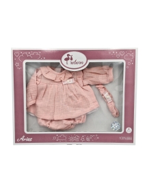 Arias lėlės kūdikio rūbeliai, 45 cm