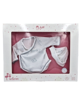 Arias lėlės kūdikio rūbeliai, 40 cm