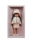 Arias lėlė mergaitė Carlota pūkuota suknele, 36 cm