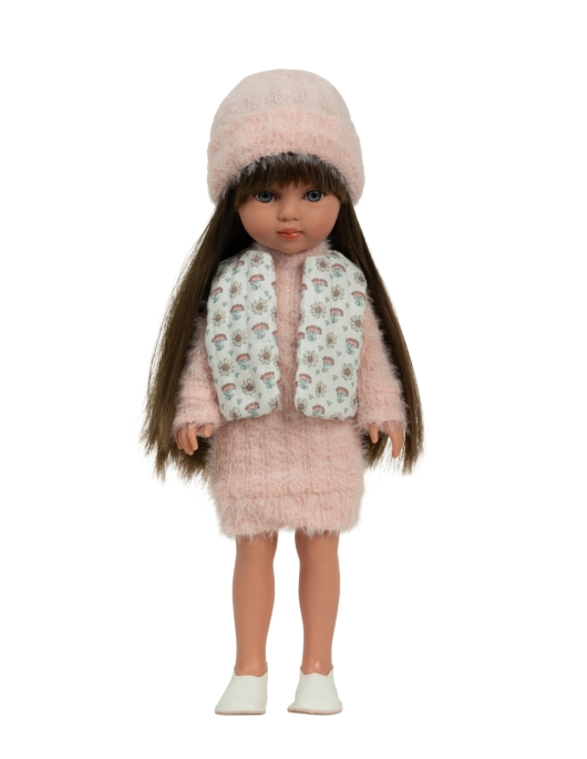 Arias lėlė mergaitė Carlota pūkuota suknele, 36 cm Arias lėlė mergaitė Carlota pūkuota suknele, 36 cm