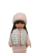 Arias lėlė mergaitė Carlota pūkuota suknele, 36 cm Arias lėlė mergaitė Carlota pūkuota suknele, 36 cm