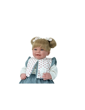 Arias lėlė mergaitė, kuri juokiasi, 45 cm