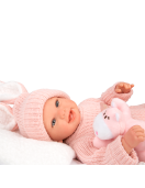 Arias Reborn lėlė kūdikėlis rožiniais rūbeliais, Lucia, 45 cm Arias Reborn lėlė kūdikėlis rožiniais rūbeliais, Lucia, 45 cm