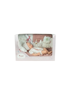 Arias silikoninė Reborn lėlė kūdikėlis, mergaitė 40 cm