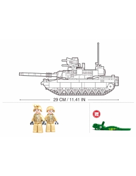 Sluban konstruktorius, M1A2 SEP v2 Abrams kovinis tankas 781 det.