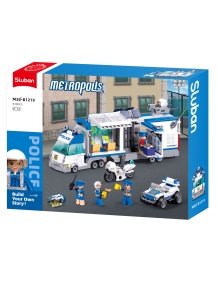 Sluban konstruktorius, specialus vadavimo policijos automoblis, 510 det.