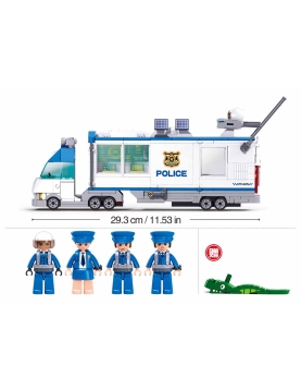 Sluban konstruktorius, specialus vadavimo policijos automoblis, 510 det.