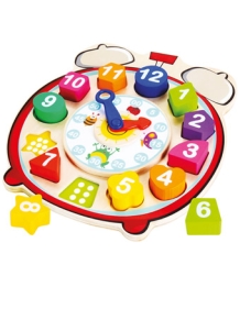 Edukacinė dėlionė-laikrodis