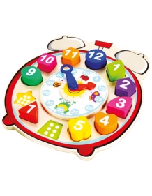 Edukacinė dėlionė-laikrodis