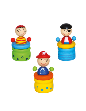 Bino Pieninių dantukų dėžutė Piratas, 1 vnt.