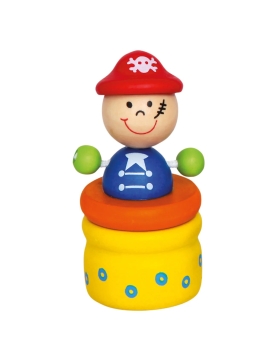 Bino Pieninių dantukų dėžutė Piratas, 1 vnt.