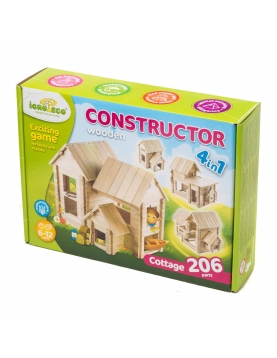 Konstruktorius, Kotedžas 4in1, 206