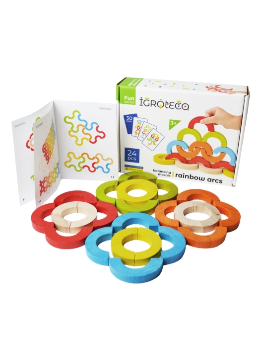 Igroteco balansinė mozaika, Vaivorykštė, 24 det.