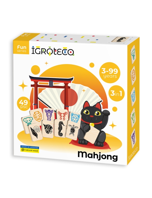 Igroteco žaidimas, Mahjong, 49 det. Igroteco žaidimas, Mahjong, 49 det.