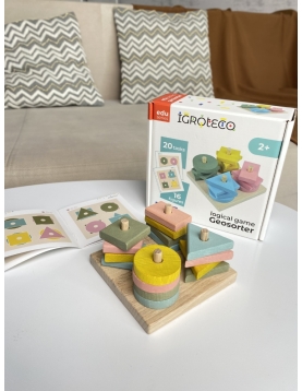 Igroteco žaidimas, Mokausi geometrines formas