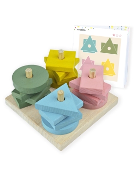 Igroteco žaidimas, Mokausi geometrines formas