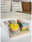 Igroteco žaidimas, Mokausi geometrines formas