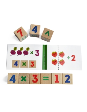 Igroteco žaidimas, Matematinės kaladėlės, 2+