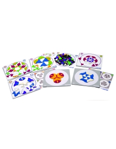 SEPP magnetinių mozaikų rinkinys Mandala, 6 vaikams