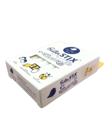 Jaq Jaq Bird kreidelės, baltos spalvos, 12 vnt.