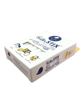 Jaq Jaq Bird kreidelės, baltos spalvos, 12 vnt.