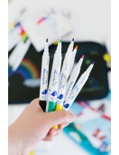 Jaq Jaq Bird nusivalantys Wishy Washy markeriai, 9 vnt.