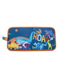 Jaq Jaq Bird piešimo knyga su netepančiomis kreidelėmis, Dinozauras