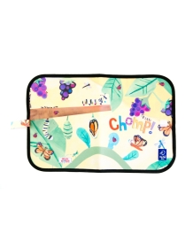 Jaq Jaq Bird piešimo padėklas su netepančiomis kreidelėmis, Vabaliukai