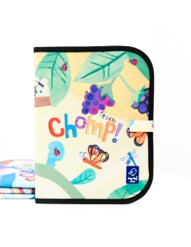 Jaq Jaq Bird piešimo padėklas su netepančiomis kreidelėmis, Vabaliukai