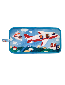 Jaq Jaq Bird piešimo knyga su netepančiomis kreidelėmis, Lėktuvai