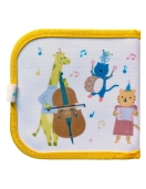 Jaq Jaq Bird mini knyga su netepančiomis kreidelėmis, Liūtas