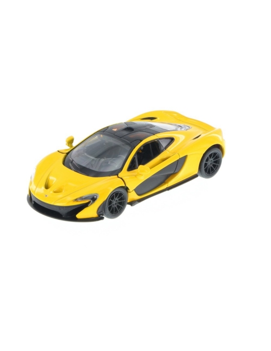 KiNSMART automobilis, McLaren P1, geltonas KiNSMART automobilis, McLaren P1, geltonas