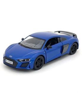 KiNSMART automobilis, 2020 Audi R8 Coupé, mėlynas