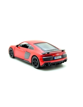 KiNSMART automobilis, 2020 Audi R8 Coupé, raudonas