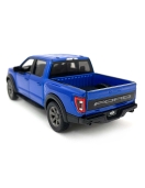 KiNSMART automobilis, 2022 Ford F-150 Raptor, mėlynas