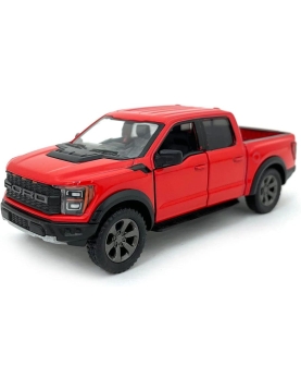 KiNSMART automobilis, 2022 Ford F-150 Raptor, raudonas