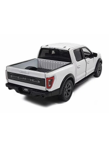 KiNSMART automobilis, 2022 Ford F-150 Raptor, baltas