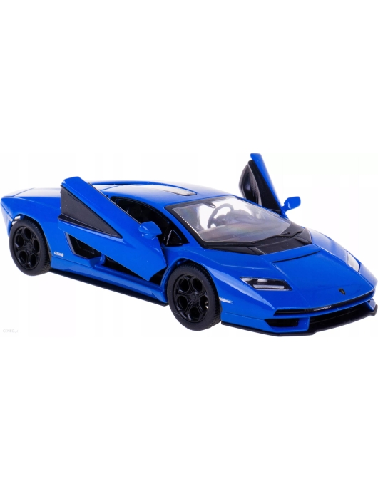 KiNSMART automobilis, Lamborghini Countach LPI 800-4, mėlynas