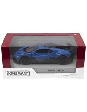 KiNSMART automobilis, Bugatti Divo, mėlynas