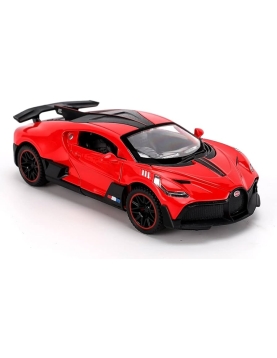 KiNSMART automobilis, Bugatti Divo, raudonas