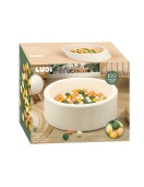 LUDI apvalus kamuoliukų baseinas, baltas