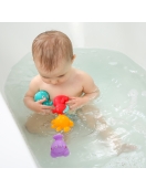 LUDI maudymosi žaislų komplektas, Jūros gyvūnai, 4 vnt.